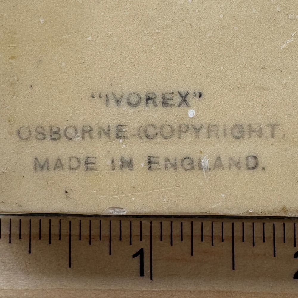 Vintage Ivorex Osborne Little Nell and her Grandfather The Wanderers Plaque UK - Picture 8 of 8